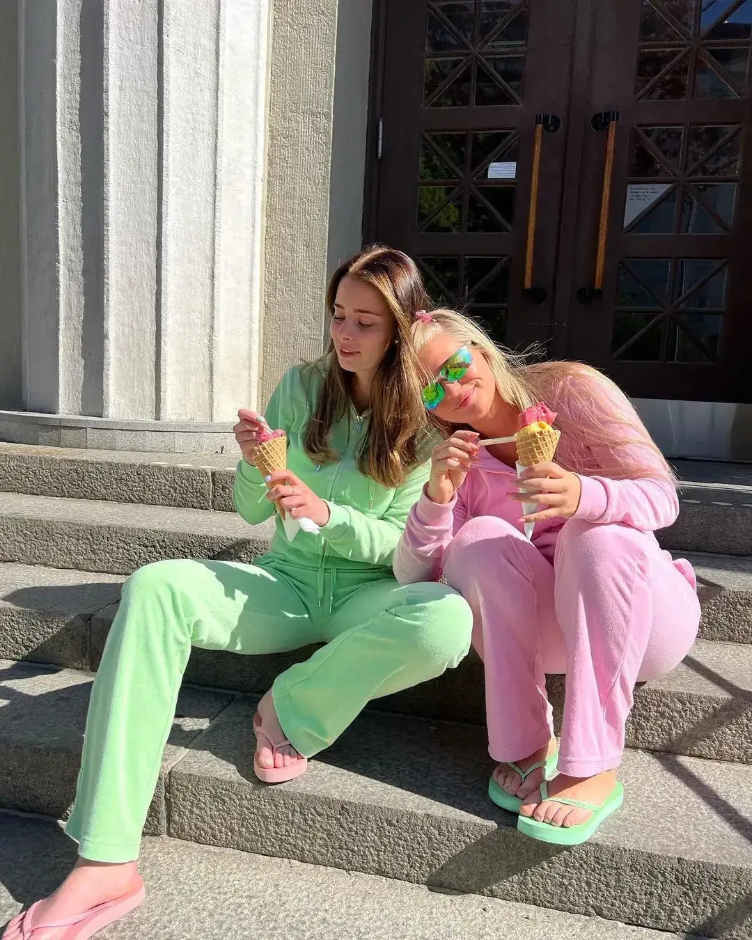 Velour Sweat Outfits