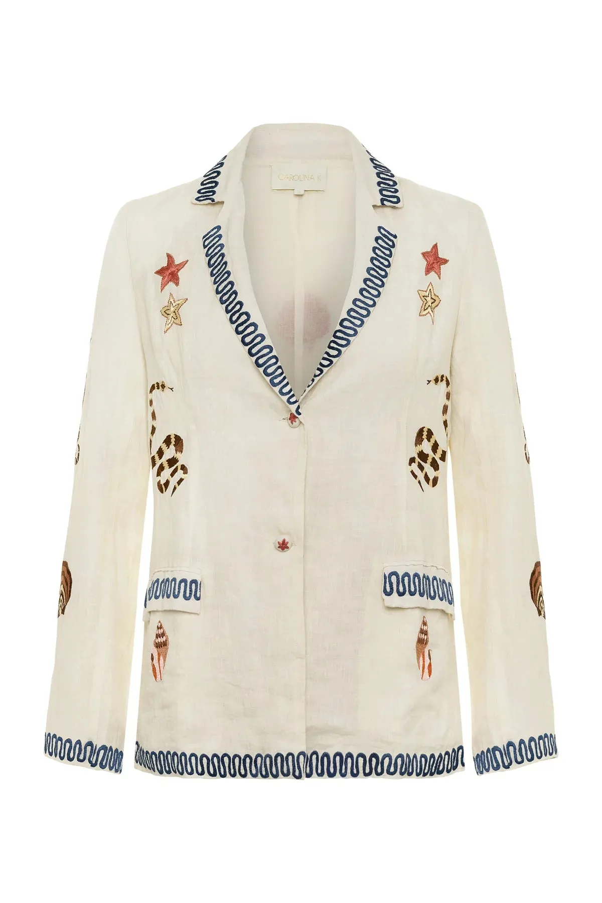 Vera Blazer - Gardenia