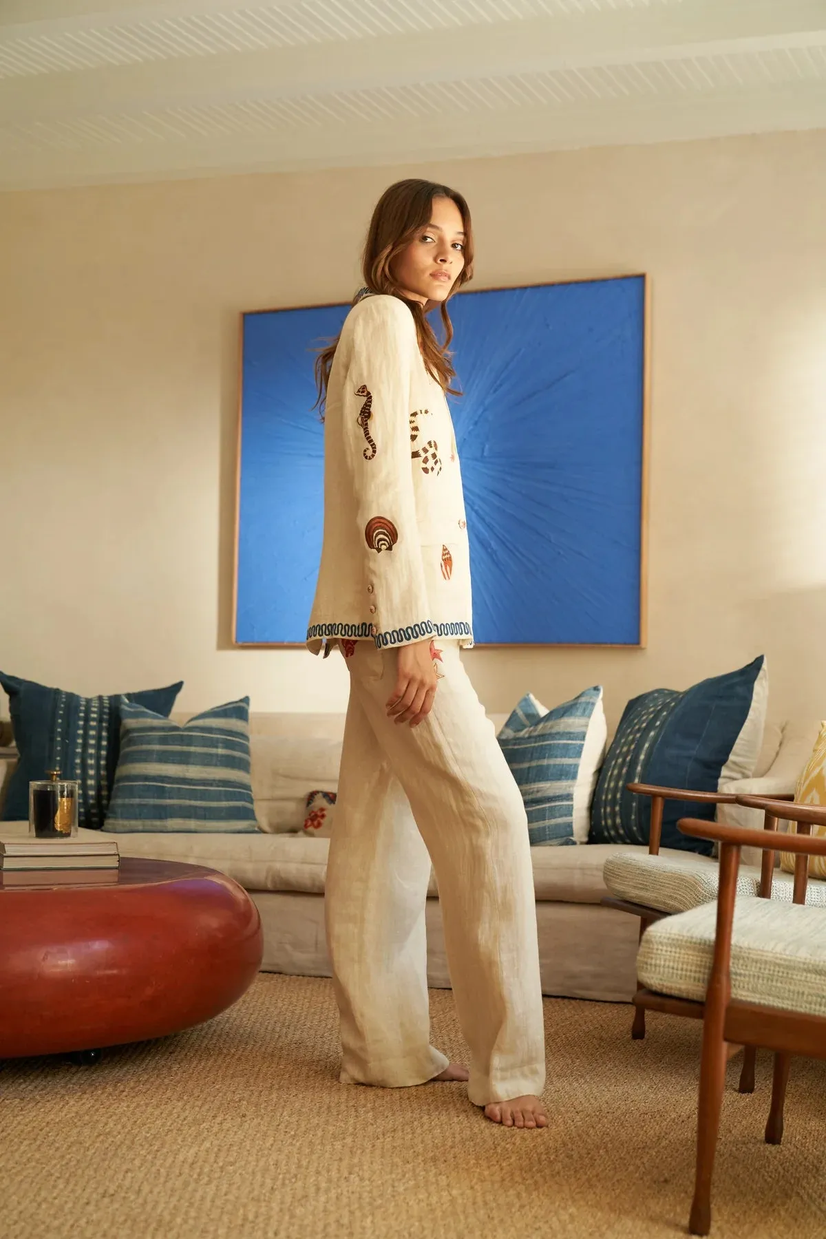 Vera Blazer - Gardenia