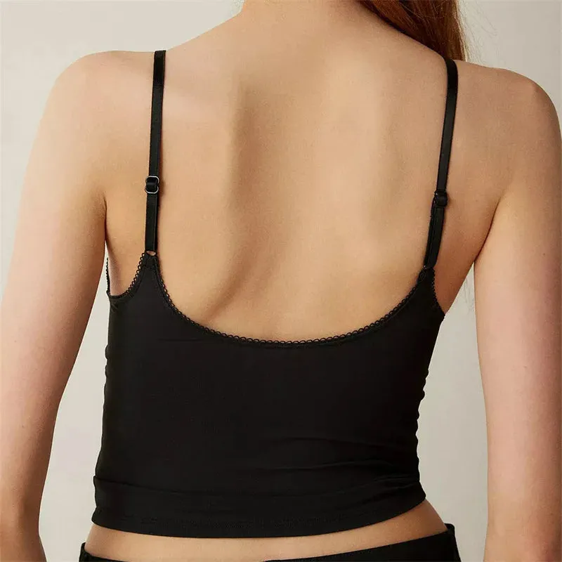 Vibrant Deep V-Neck Camisole