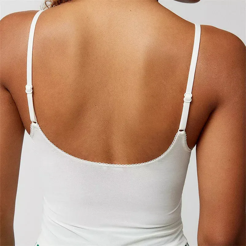 Vibrant Deep V-Neck Camisole