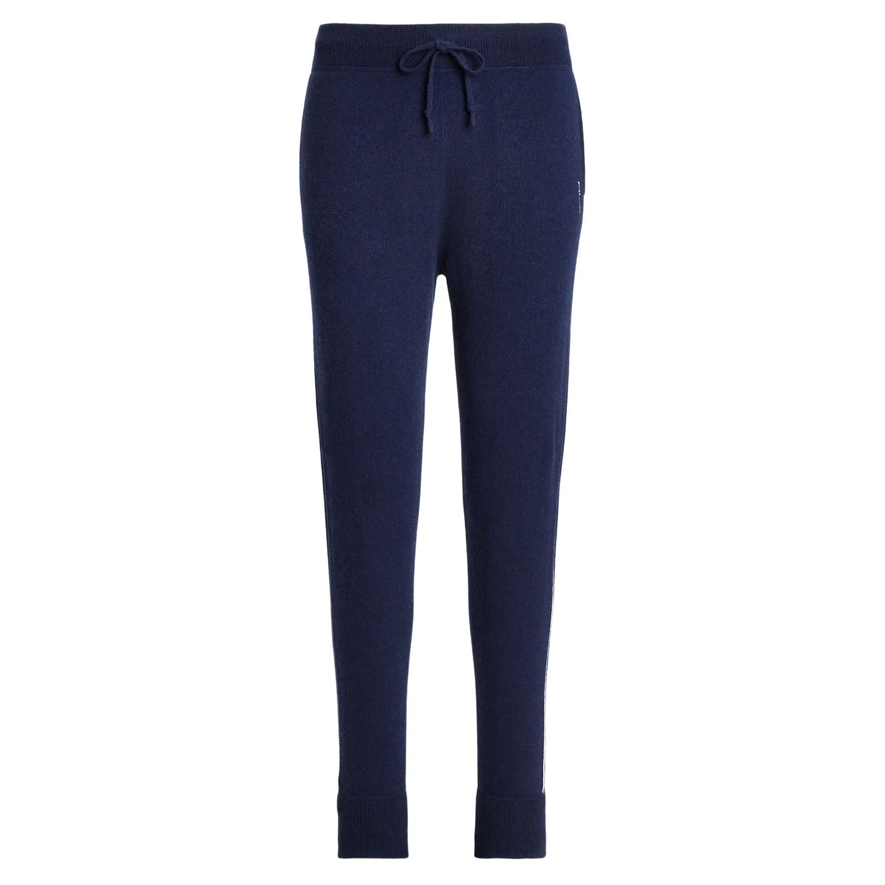 Washable Cashmere Joggers Pants Refined Navy