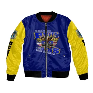 We Can We Will Buffalo Soldiers Bomber Jacket Us Army Ready and Forward DT02