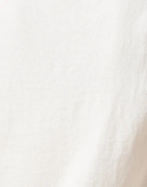 White Cotton Cashmere Tank