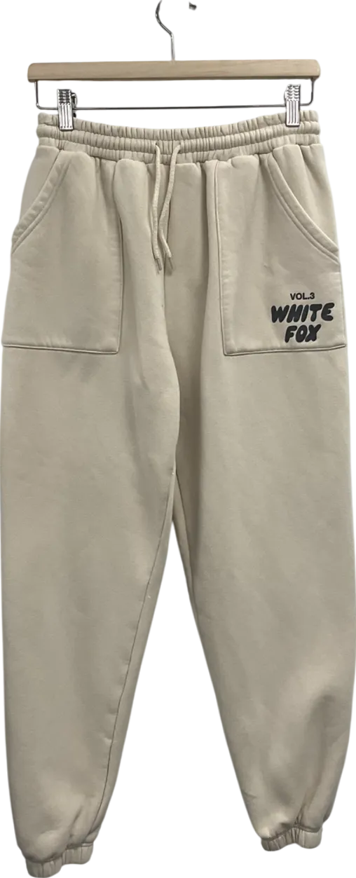 White Fox Beige Offstage Vol. 3 Sweatpants UK M
