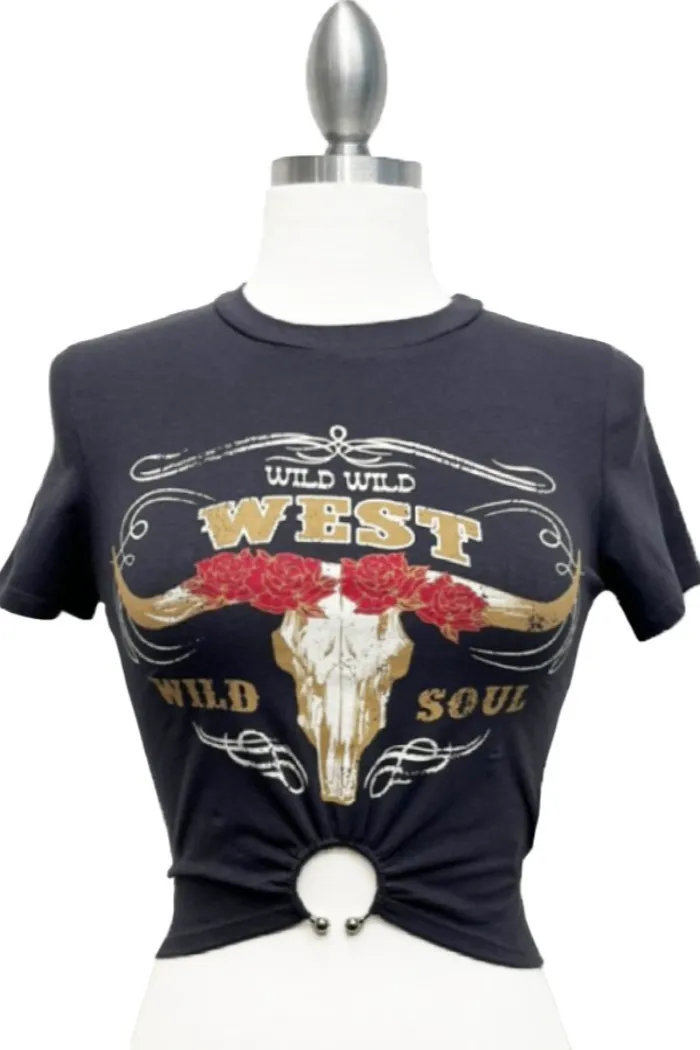 Wild Wild West Rodeo Metal O-Ring Top