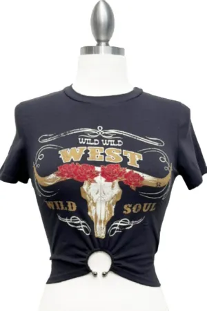 Wild Wild West Rodeo Metal O-Ring Top