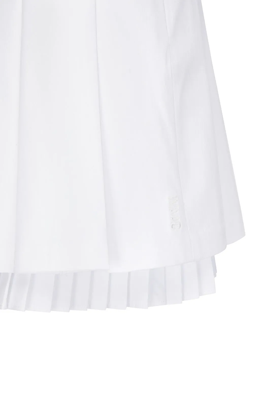 Women Athletic A-line gather Skort White