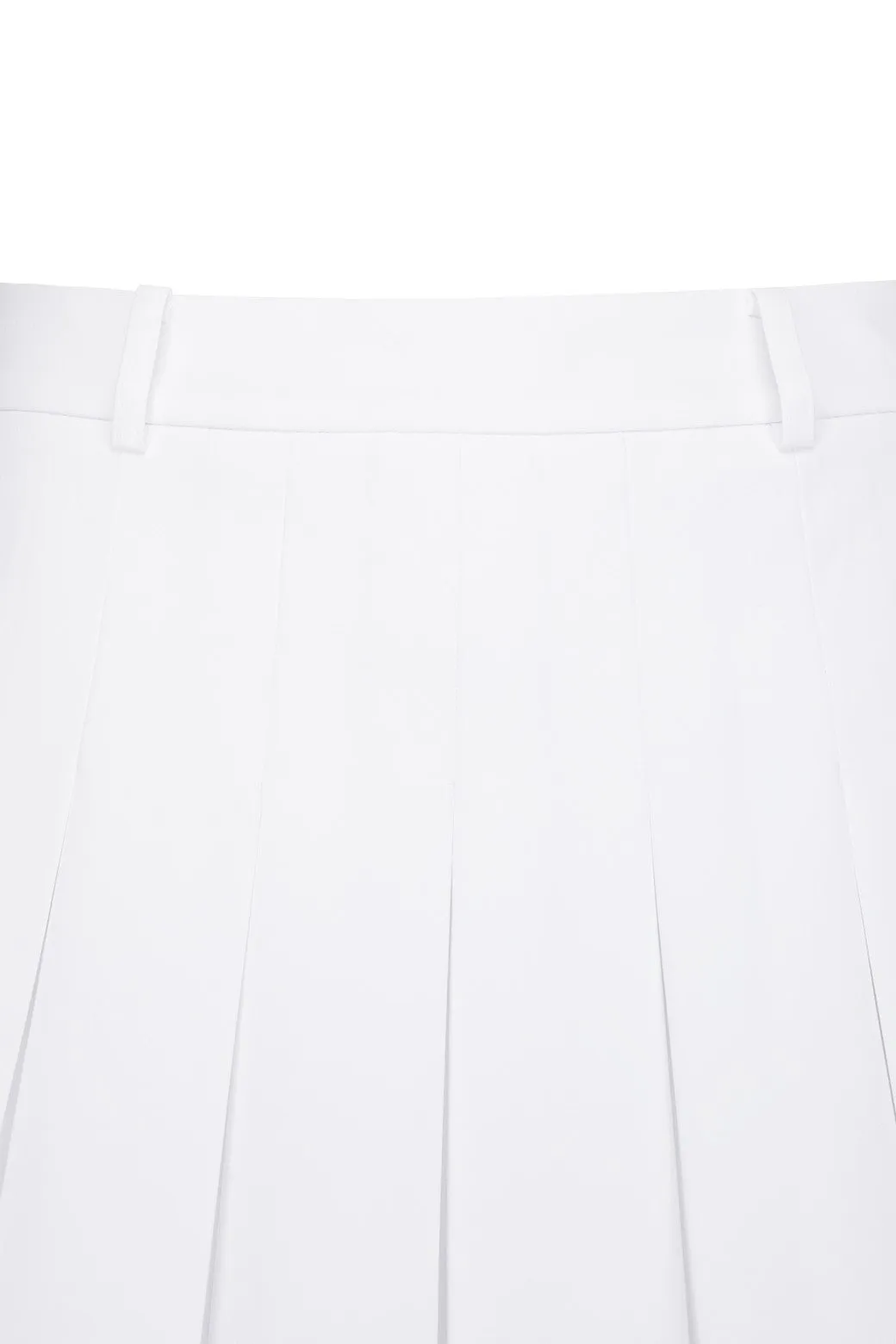 Women Athletic A-line gather Skort White
