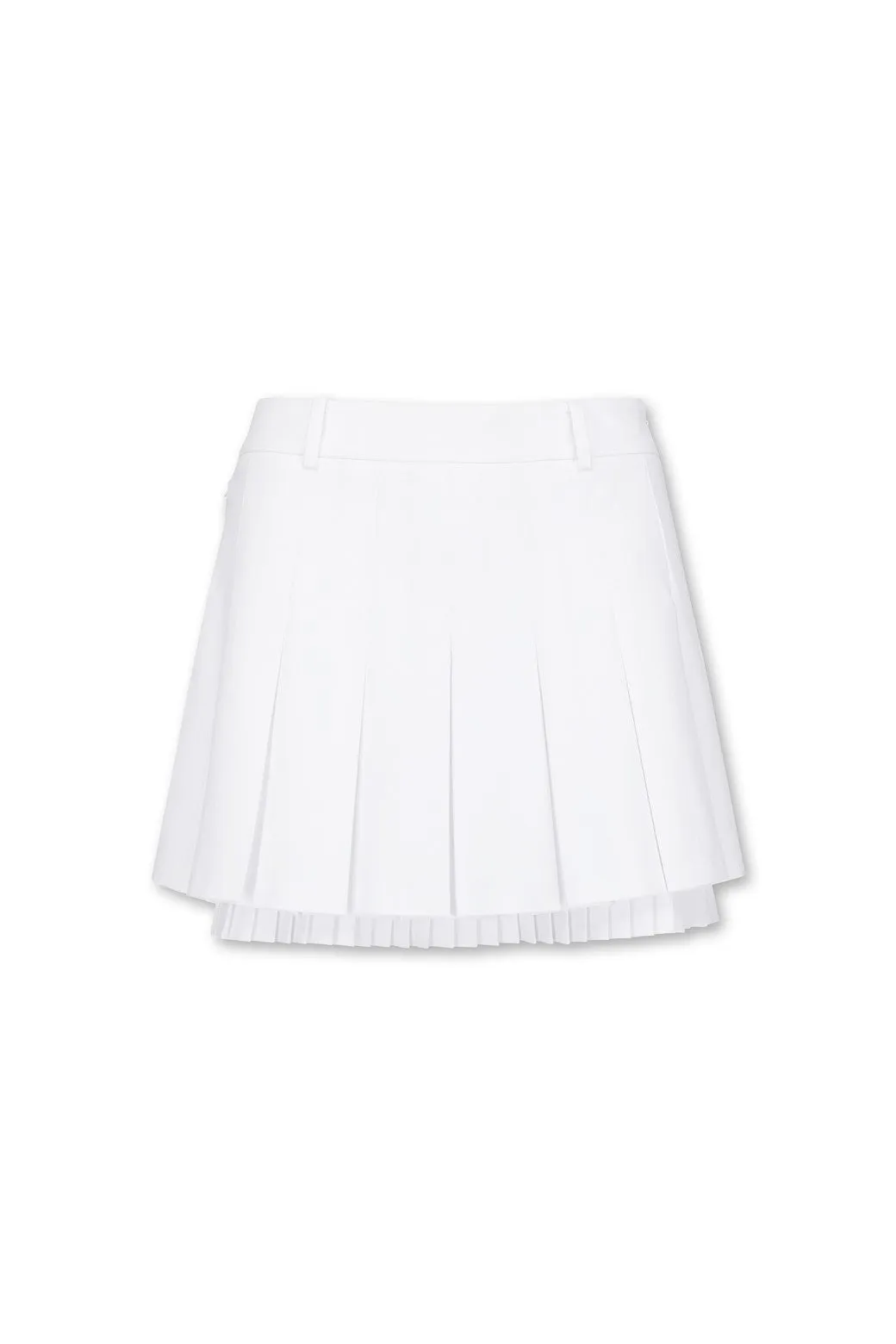 Women Athletic A-line gather Skort White
