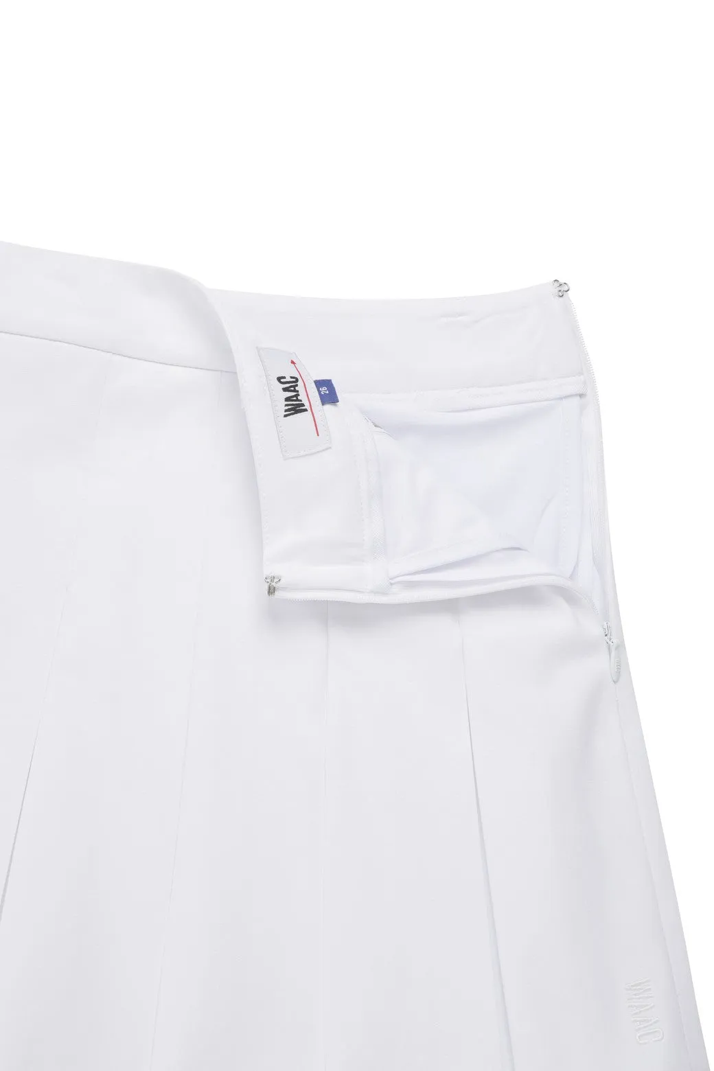 Women Athletic A-line gather Skort White