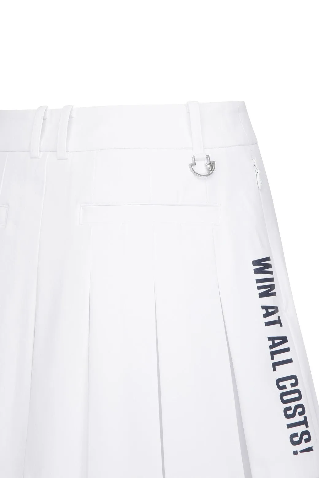 Women Athletic A-line gather Skort White