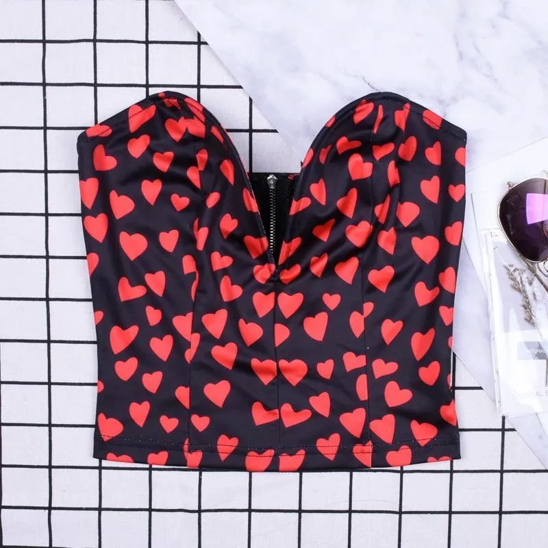 Women Lovely Strapless Top