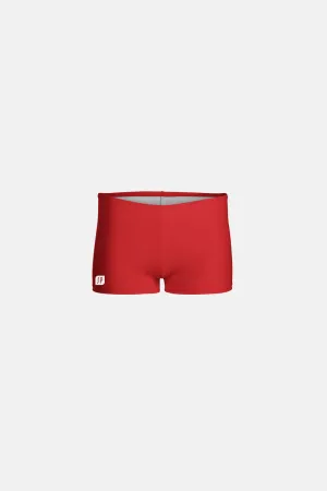 Womens Red Mystique Shorts