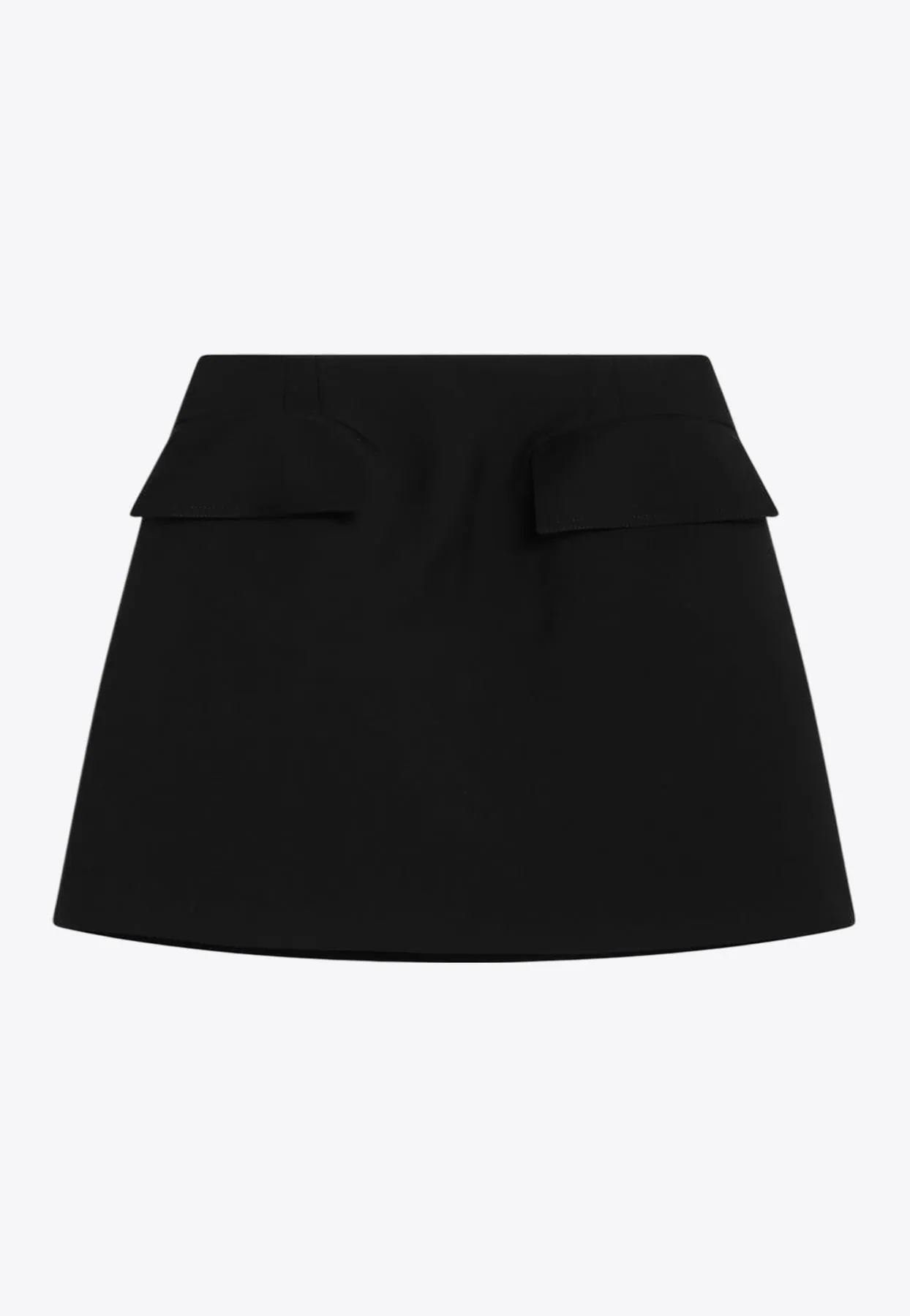 Wool Mini Skirt