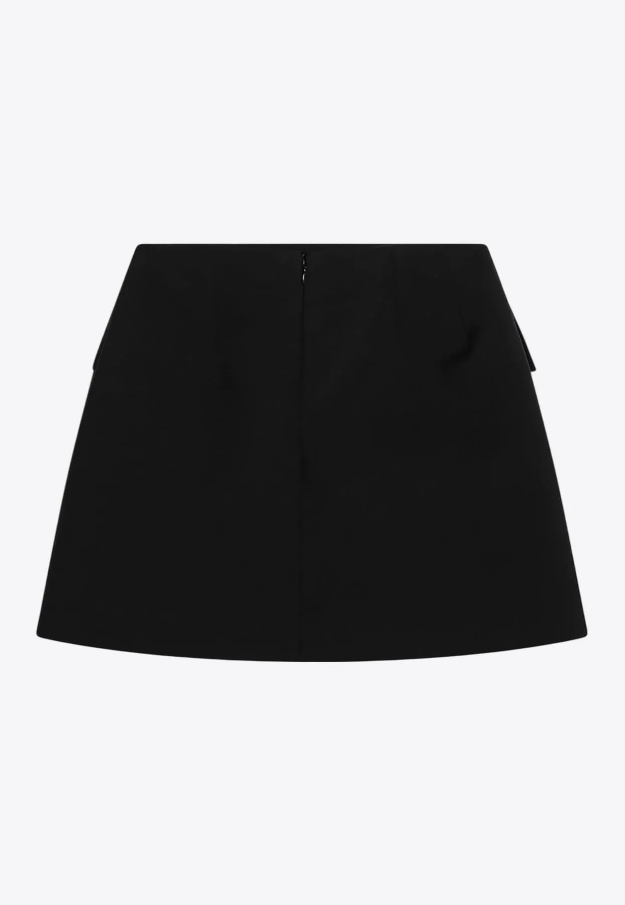 Wool Mini Skirt