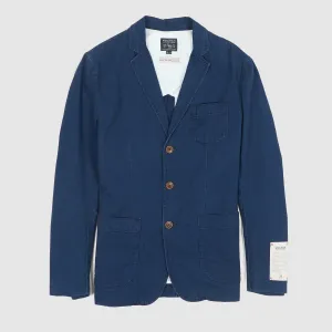 Woolrich Indigo Cotton Blazer