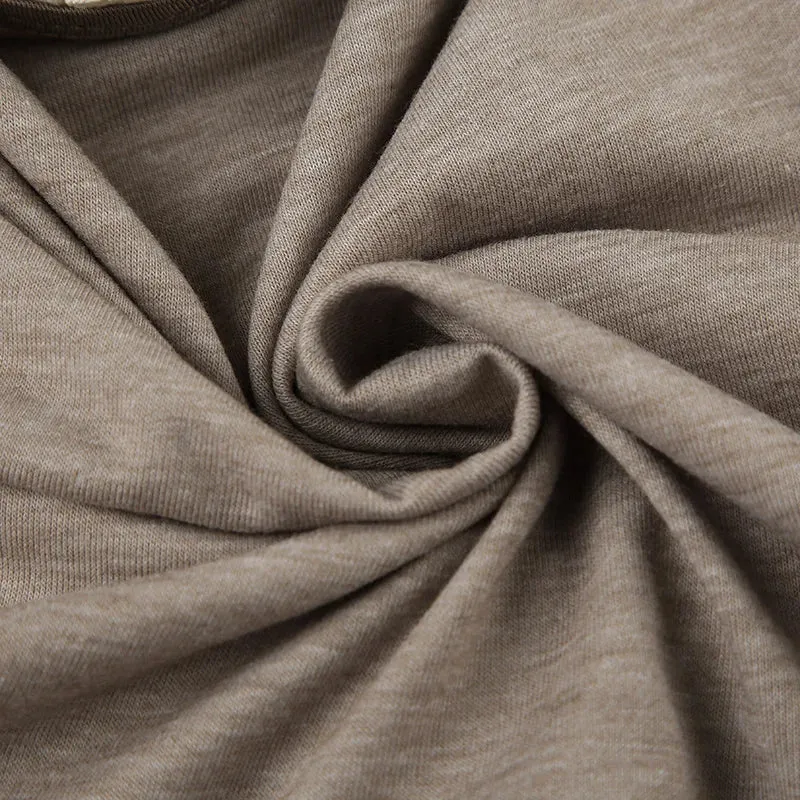 Y2K Plunge Neck Basic Top