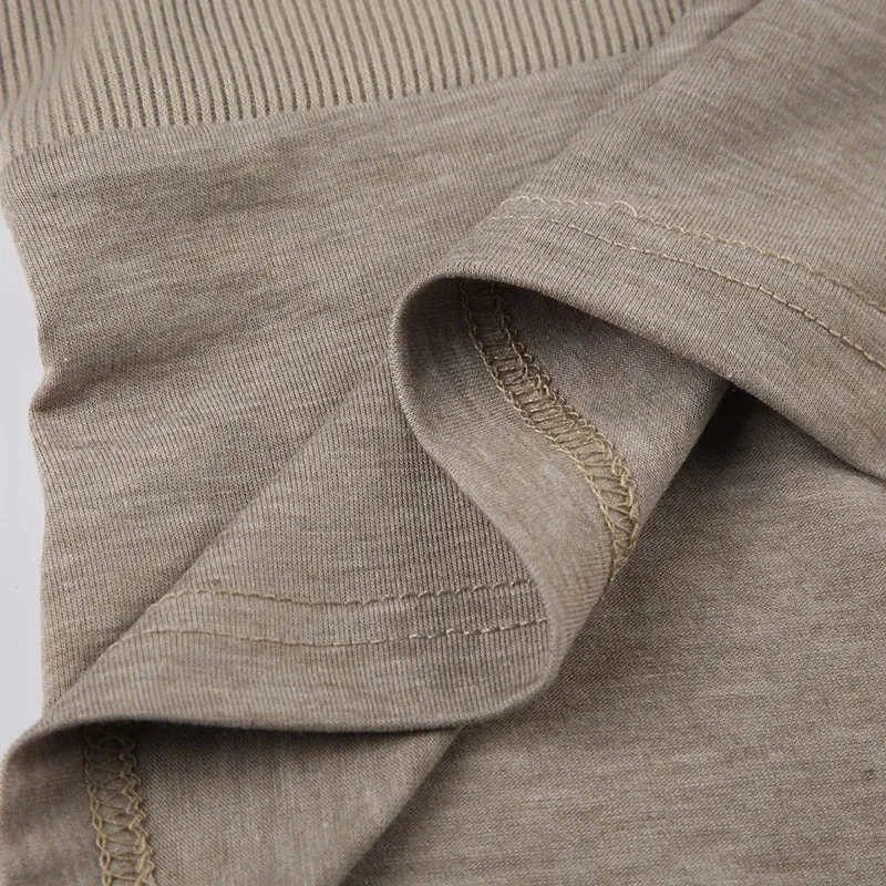 Y2K Plunge Neck Basic Top
