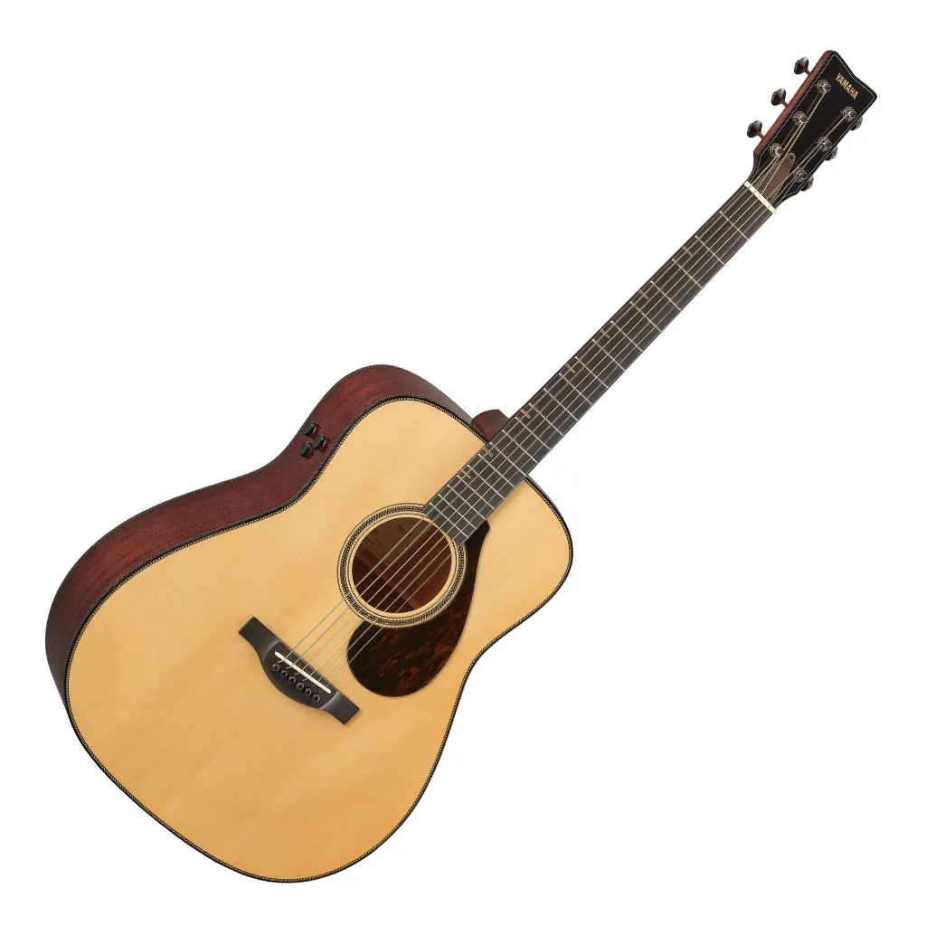 Yamaha FG9 MX Dreadnought with Atmosfeel Pickup - Natural, Ebony Fingerboard