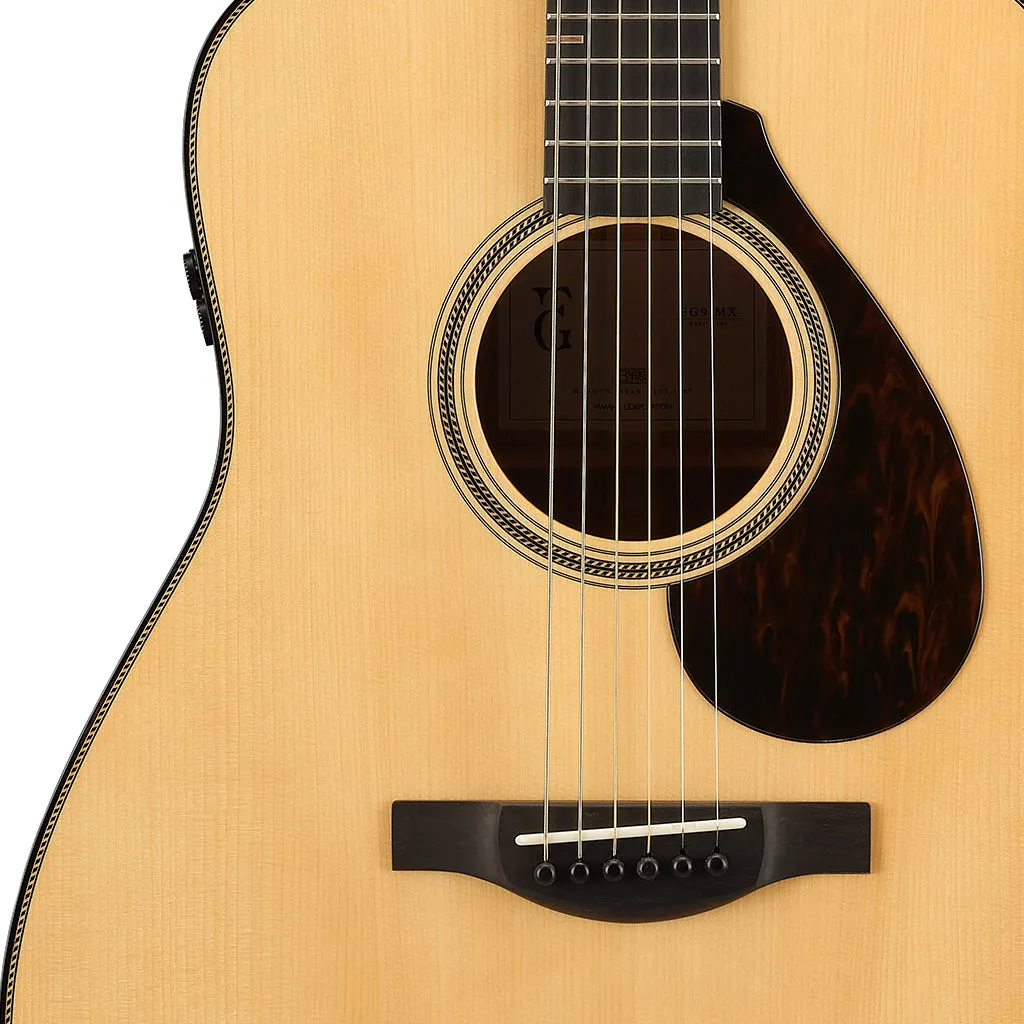 Yamaha FG9 MX Dreadnought with Atmosfeel Pickup - Natural, Ebony Fingerboard