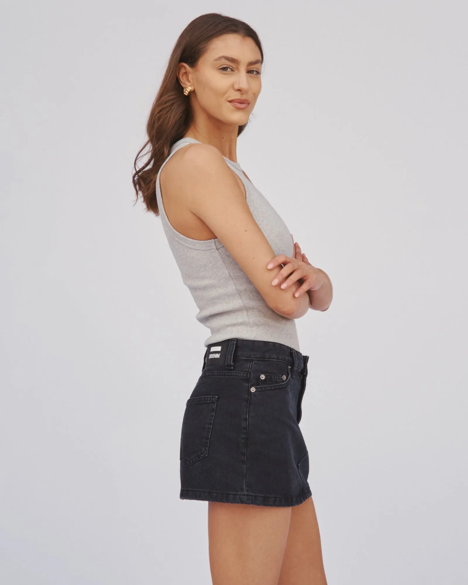 Ziggy Mid Skirt  - Black Used