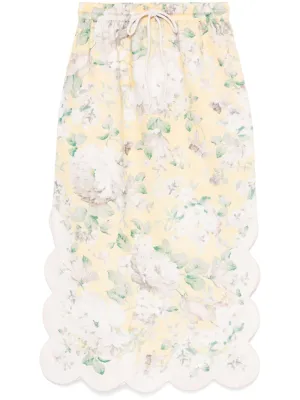 Zimmermann Yellow Skirt